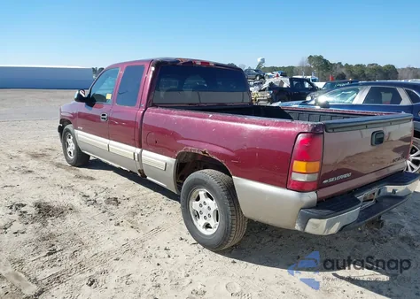 2001 Chevrolet Silverado 1500 Ls z USA, uszkodzony, nr VIN 2GCEC19T611330148